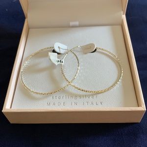 Sterling Silver Hoops